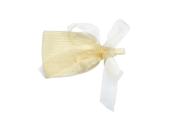 Organic cotton headband Kuma, yellow - Image 2