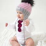 Kevad/sügis müts "Cupcake" heleroosa - Image 3