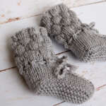 Hand knitted merino wool socks - Image 2